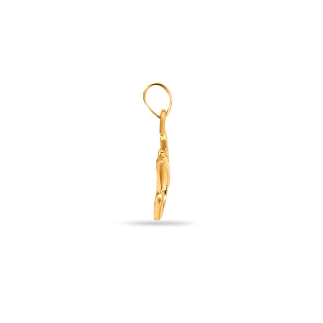 Tanishq 22 Karat Gold Pendant for Women