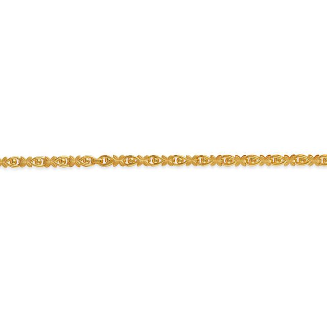 Tanishq 22KT  Gold Chain  for Women 3