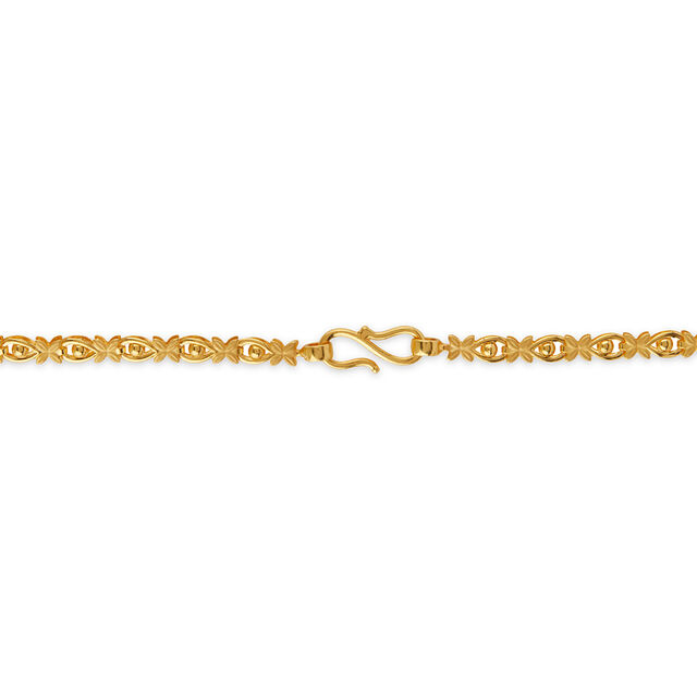 Tanishq 22KT  Gold Chain  for Women 4