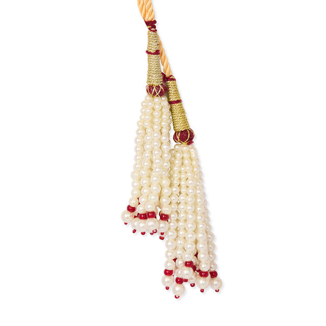 Queenly Gold Layered Gujarati Necklace Set 7