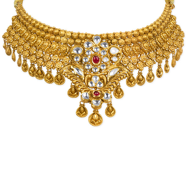 Tanishq 22KT  Necklace for Women 2