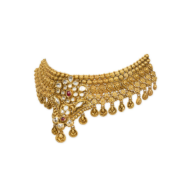 Tanishq 22KT  Necklace for Women 4