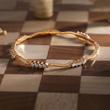 Tanishq 22KT Diamond Bangle