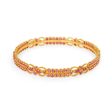 Tanishq 22KT Gold Bangle for Women