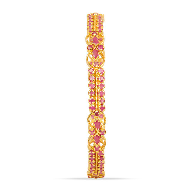 Tanishq 22KT Gold Bangle for Women 4