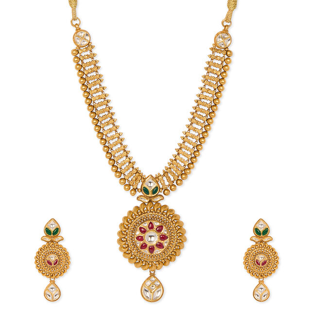 Vintage Gold Necklace Set 2