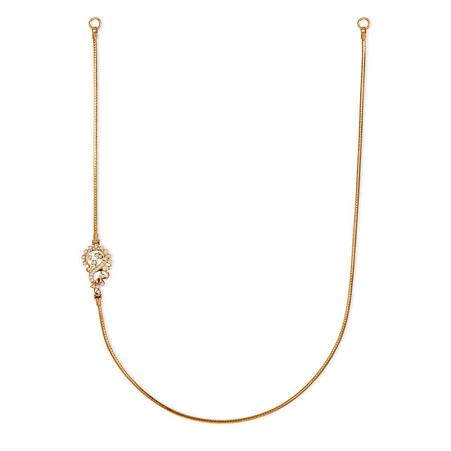 Tanishq 22KT Diamond Chain for Women 