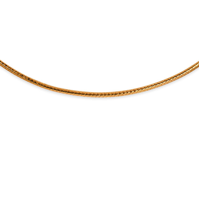 Tanishq 22KT Diamond Chain for Women 2