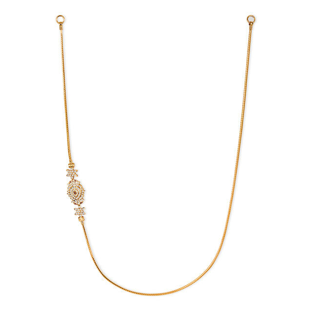 Tanishq 22KT Diamond Chain for Women 