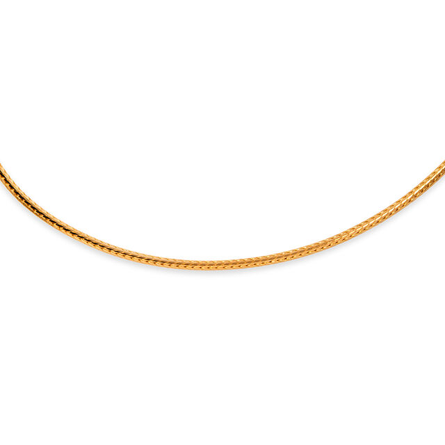 Tanishq 22KT Diamond Chain for Women 2