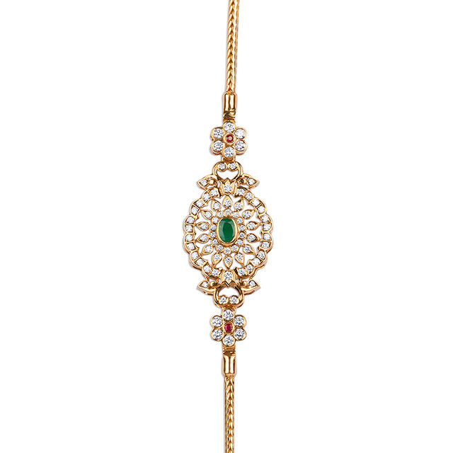 Tanishq 22KT Diamond Chain for Women 2