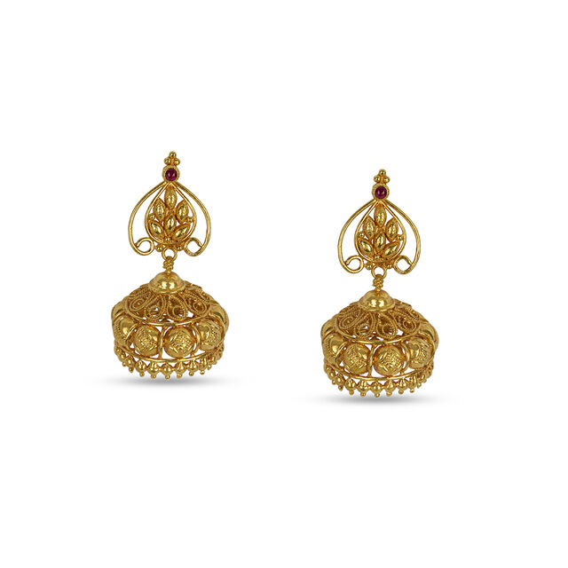 Tanishq 22KT  Gold Necklace Set  for Women 6