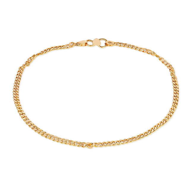 Tanishq 22KT Gold Anklet for Women 