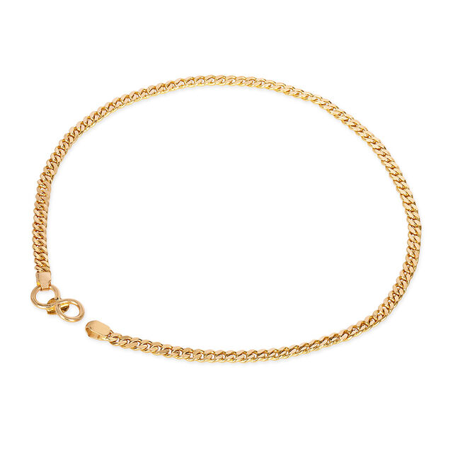 Tanishq 22KT Gold Anklet for Women 2