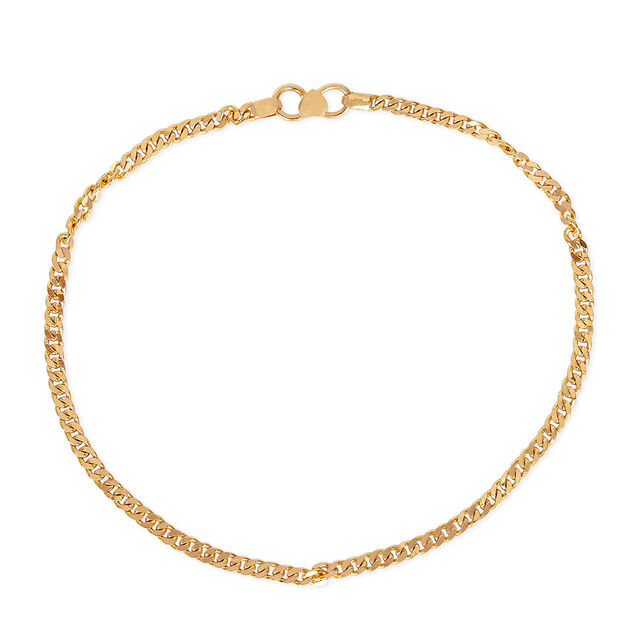 Tanishq 22KT Gold Anklet for Women 3