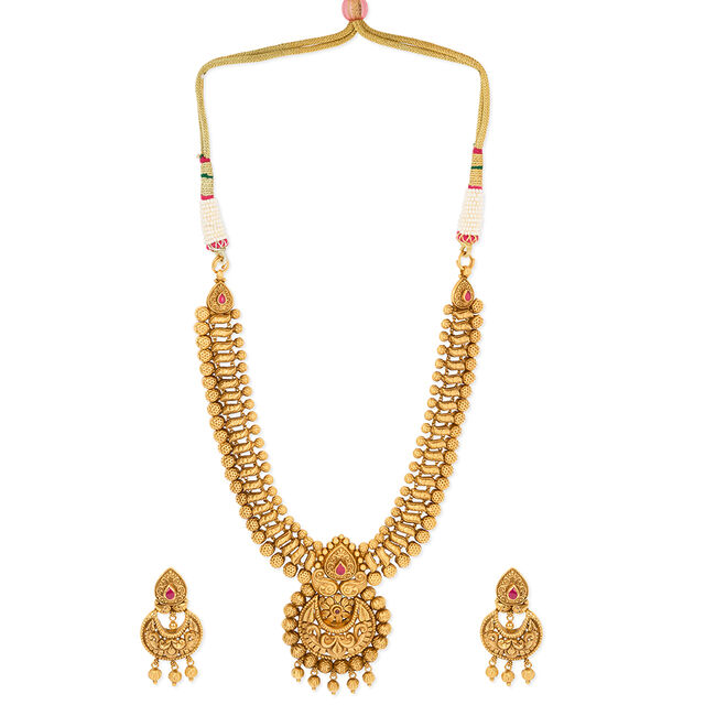 Tanishq 22KT  Necklace Set for Women 