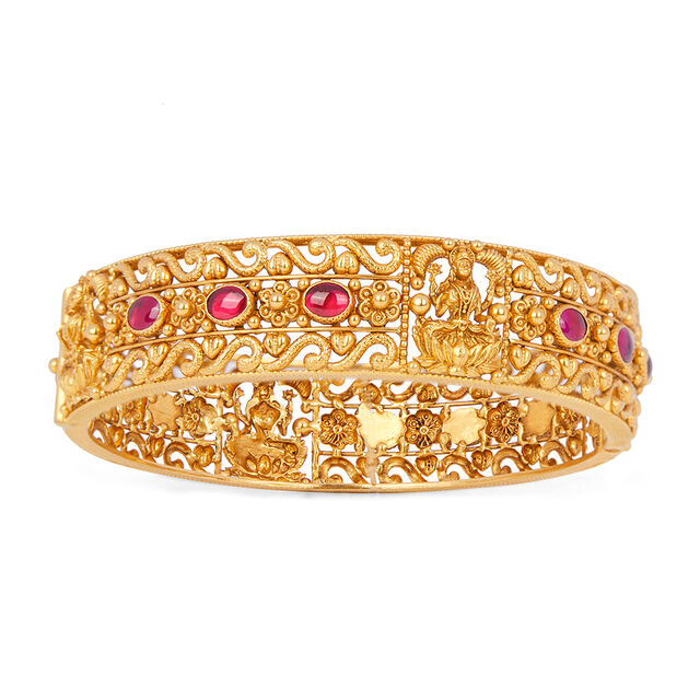 Tanishq 22KT  Gold Bangle  for Women 2