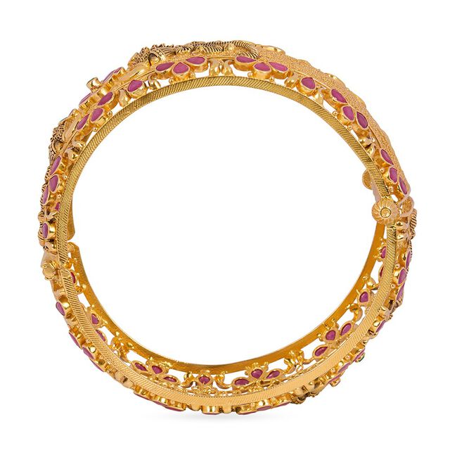 Tanishq 22KT Gold Bangle for Women 3