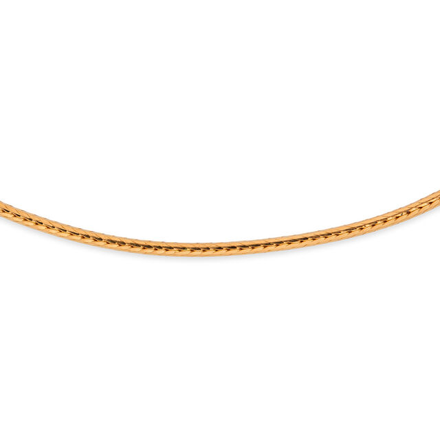 Tanishq 22KT Diamond Chain for Women 2
