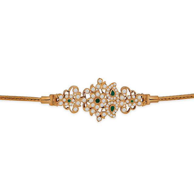 Tanishq 22KT Diamond Chain for Women 3