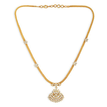 Tanishq 22KT Diamond Necklace for Women