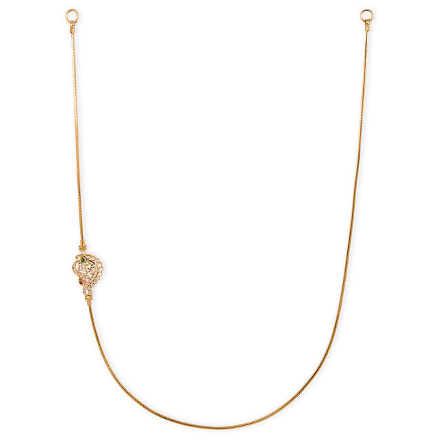 Tanishq 22KT Diamond Chain for Women 