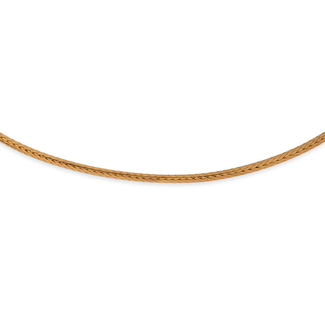 Tanishq 22KT Diamond Chain for Women 2