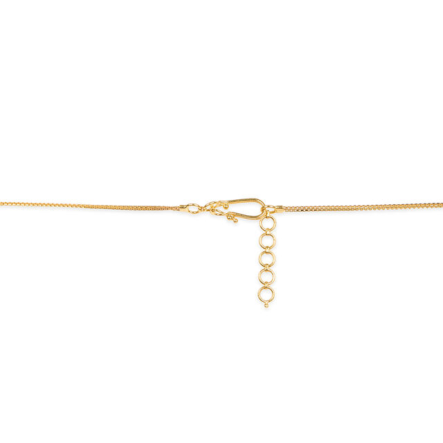 Tanishq 22KT Gold Neckwear with Earrings for Women 4