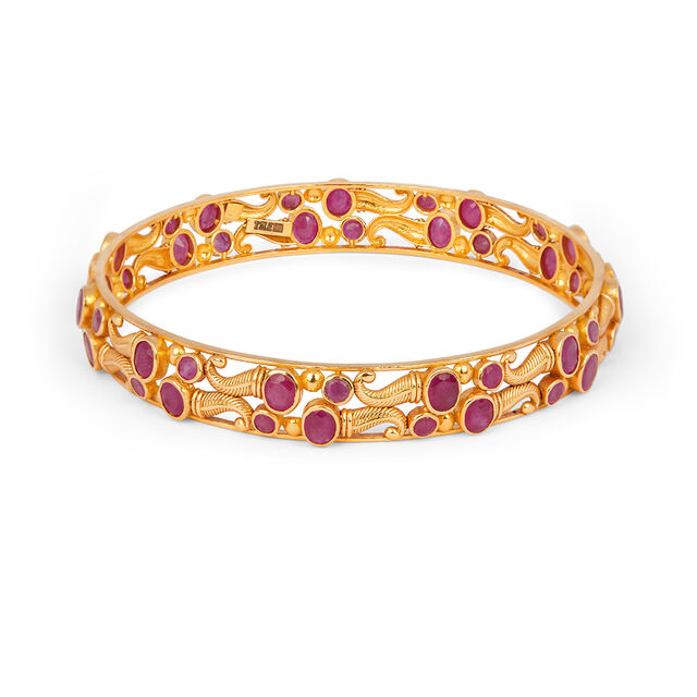 Tanishq 22KT Gold Bangle for Women 