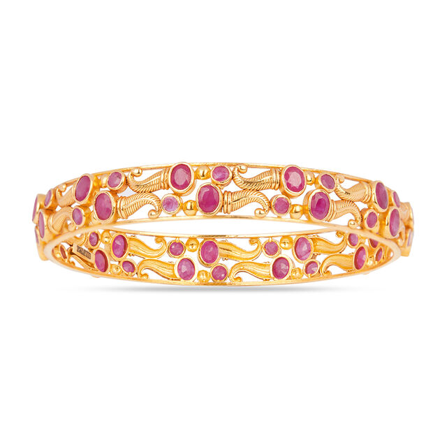 Tanishq 22KT Gold Bangle for Women 4