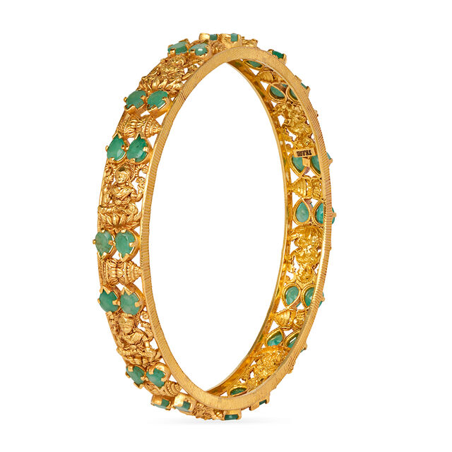 Tanishq 22KT Gold Bangle for Women 2