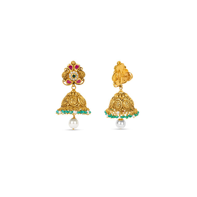 Tanishq 22KT  Earrings for Women 2