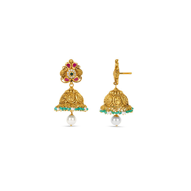 Tanishq 22KT  Earrings for Women 5