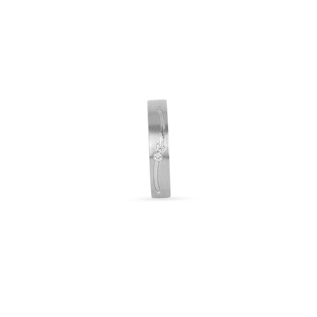 Tanishq Platinum Diamond Finger Ring for Men 2