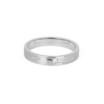 Tanishq Platinum Finger Ring for Women