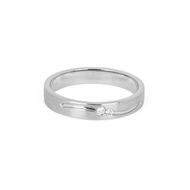 Tanishq Platinum Finger Ring for Women 