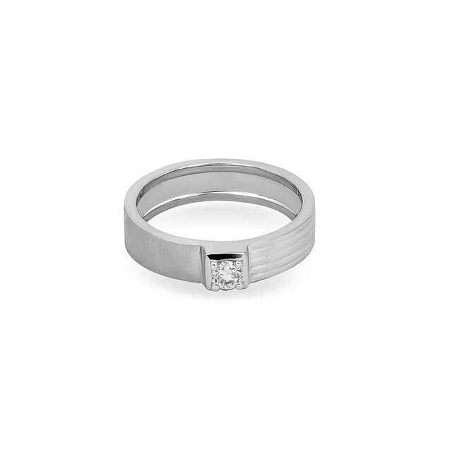 Tanishq  Diamond Finger Ring for Men