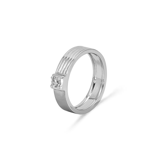 Tanishq  Diamond Finger Ring for Men
