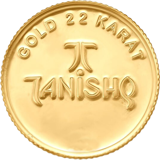 Buy 8 gram 22 Karat Gold Coin at Best Price Tanishq UAE