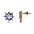 Tanishq 18 Karat Diamond Necklace Set for Women 5