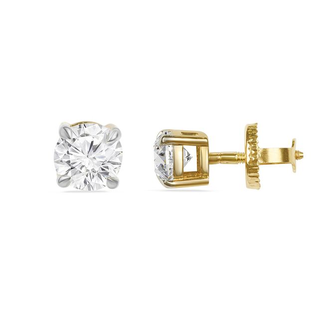 Tanishq 18KT Diamond Stud Earring for Women 2