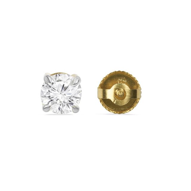 Tanishq 18KT Diamond Stud Earring for Women 3