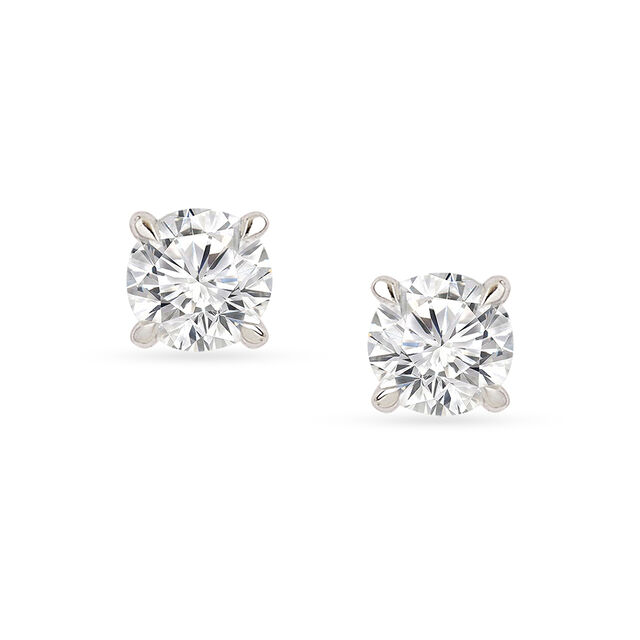 Tanishq 18KT Diamond Earrings for Women 