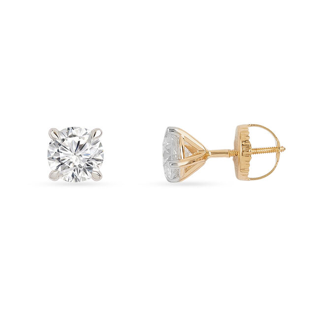 Tanishq 18KT Diamond Earrings for Women 3