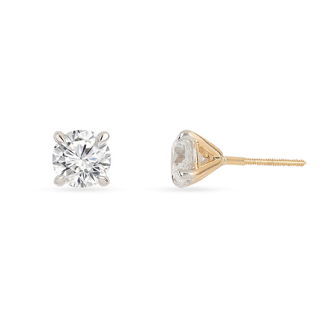 Tanishq 18KT Diamond Earrings for Women 4