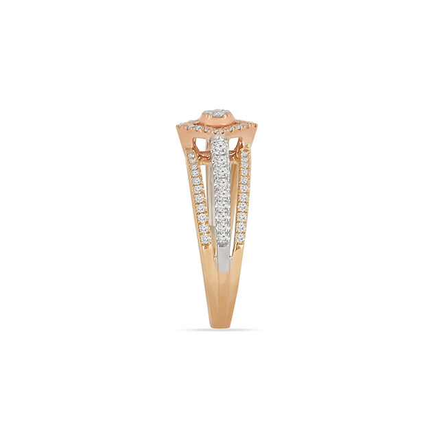 Orbit Halo Diamond Ring 4