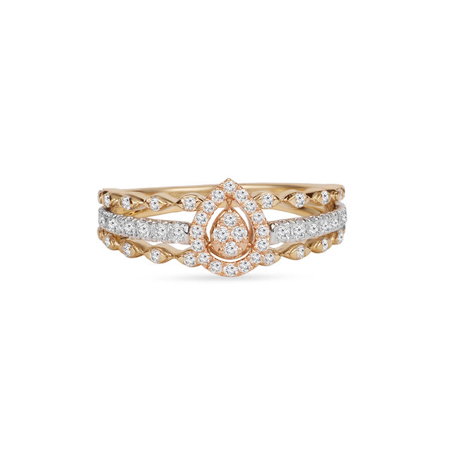 Cosmic Circle Diamond Ring 