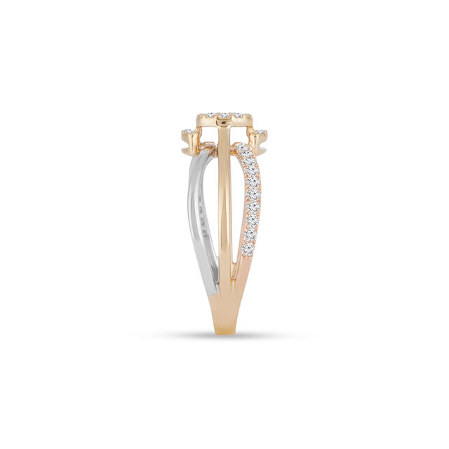 Tanishq 10KT Diamond Finger Ring for Women 3