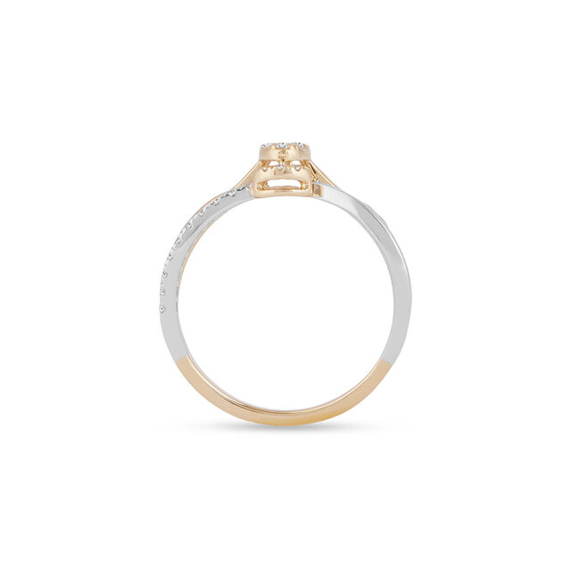 Tanishq 10KT Diamond Finger Ring for Women 4