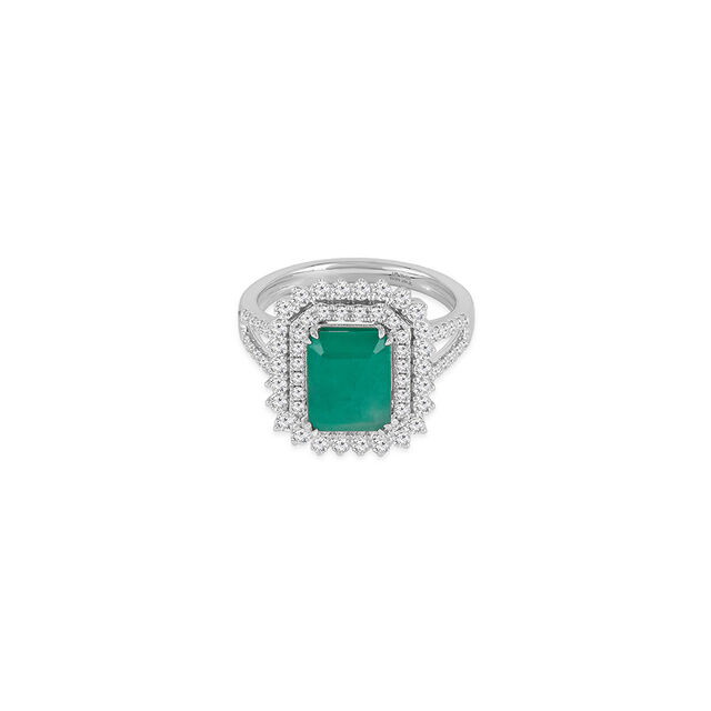 Tanishq 10KT Diamond Finger Ring for Women 